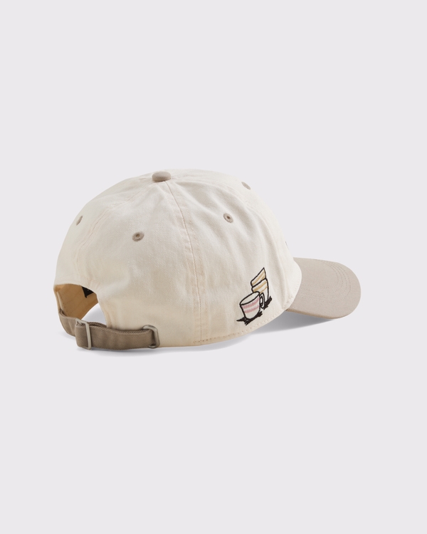 New York Baseball Hat, Cream view 2