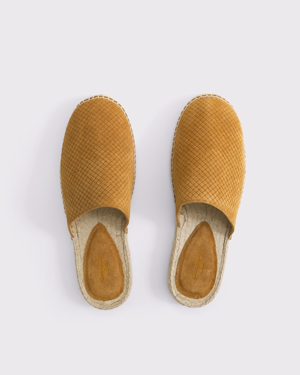 Backless Espadrilles, Tan view 1