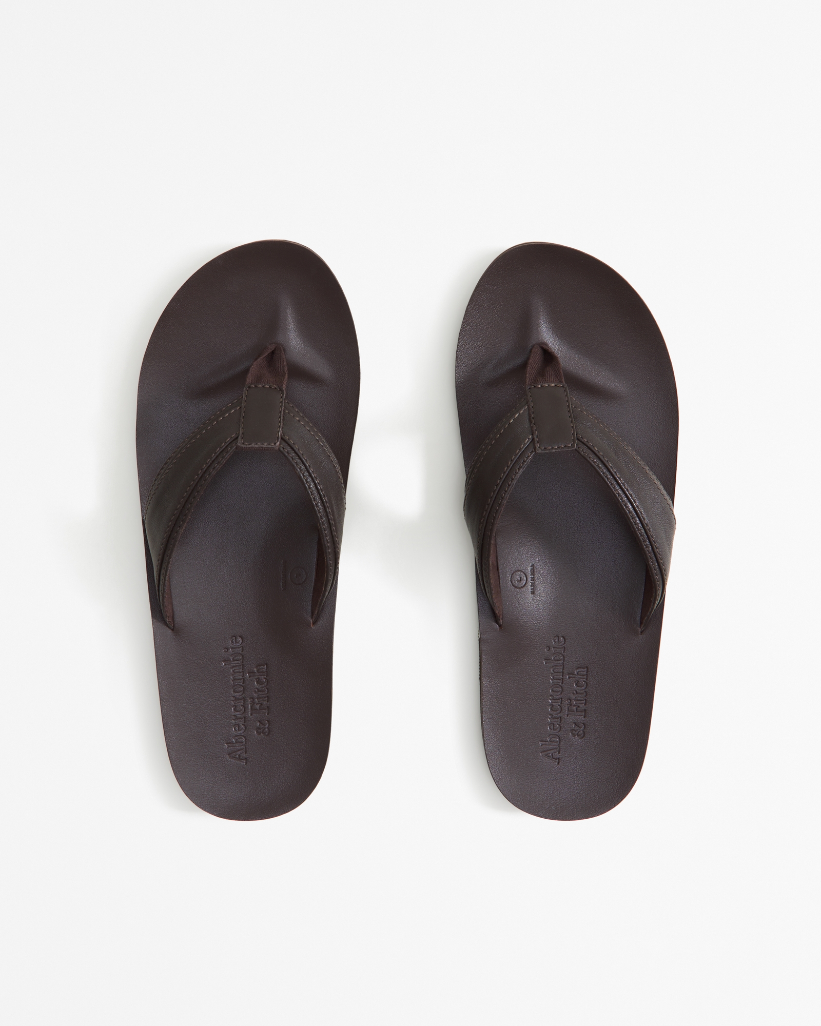 Leather Slide Sandals