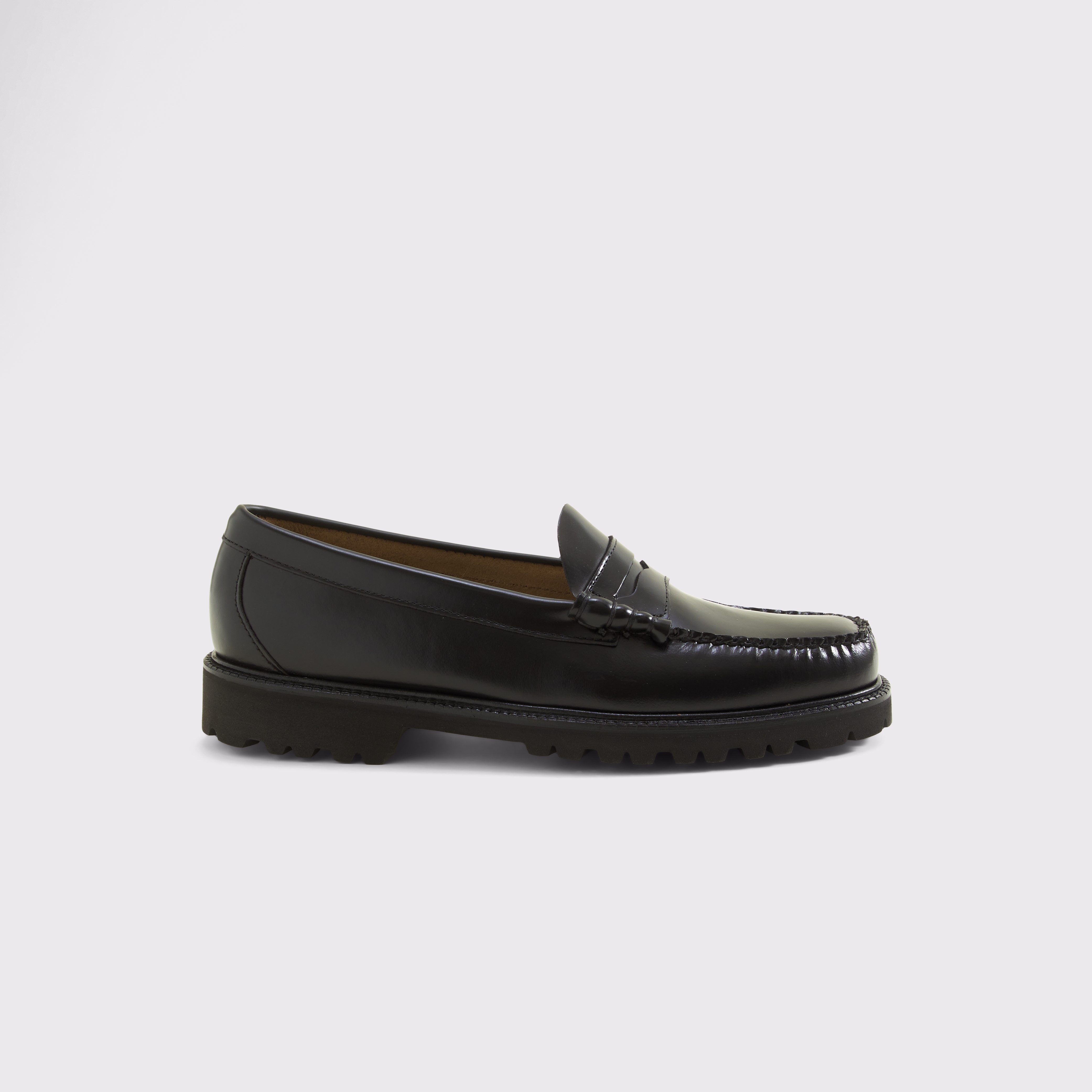 Мужские туфли Abercrombie & Fitch G.H. Bass Larson Weejuns® Penny Loafer, цвет: Чёрный — фото 1