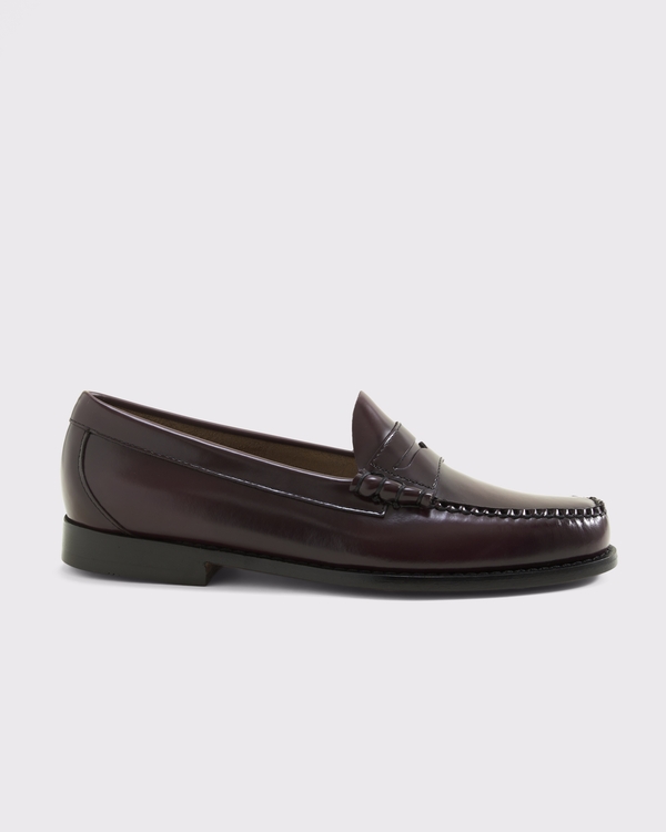 G.H. BASS Larson Weejuns® Leather Loafers, Dark Burgundy view 1