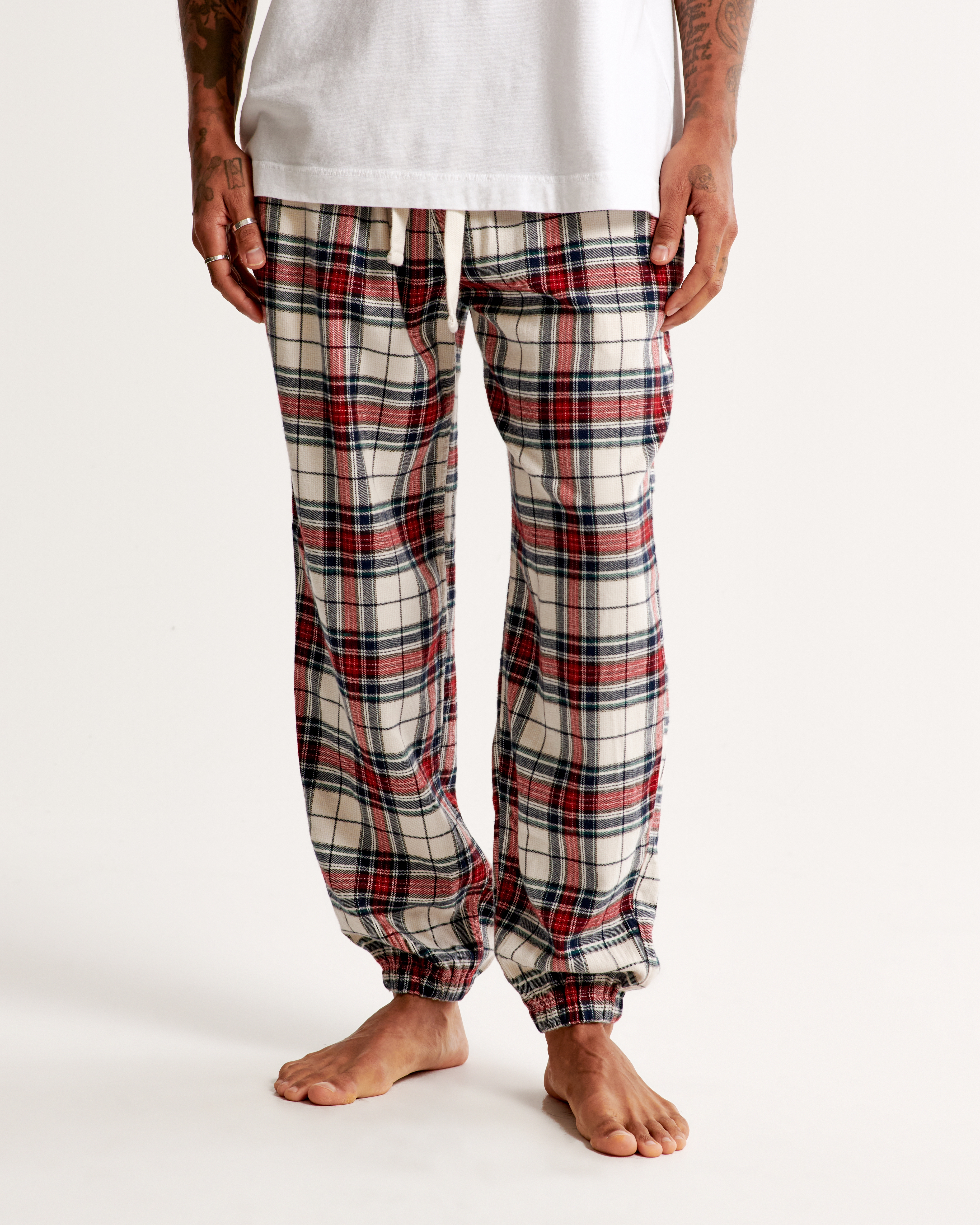 Men's Flannel Sleep Jogger | Men's Matching Sets | Abercrombie.com