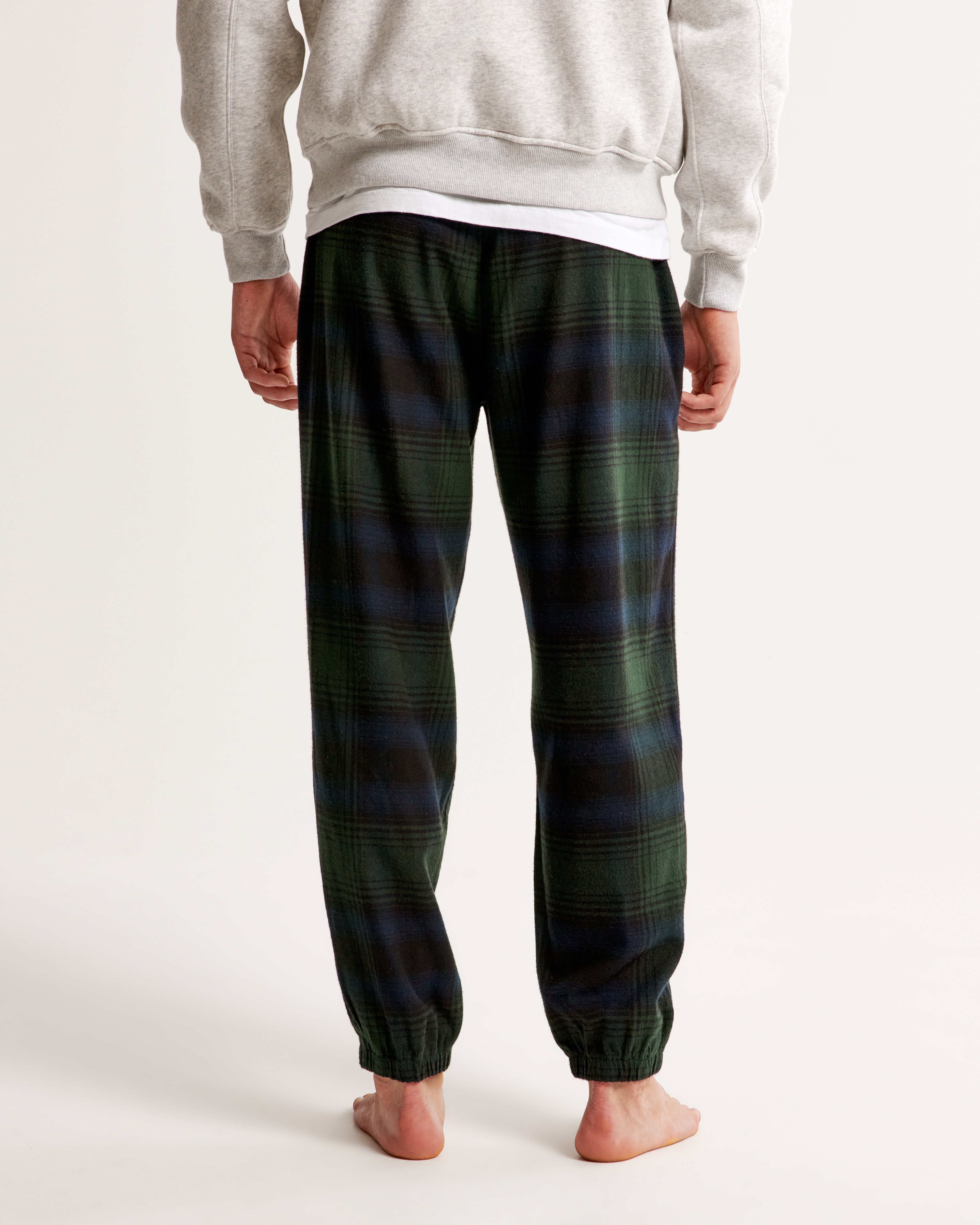 Men s Flannel Sleep Jogger Men s Clearance Abercrombie