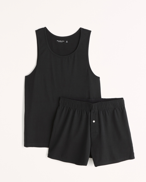 Tank Sleep Set, Black