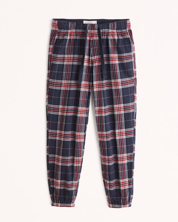 flannel sleep joggers