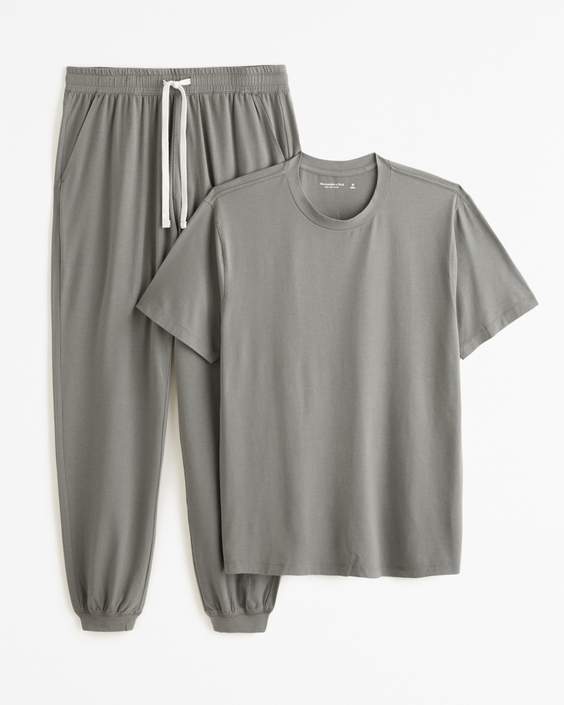 Men's Joggers Sleep Set | Men's Sleepwear | Abercrombie.com