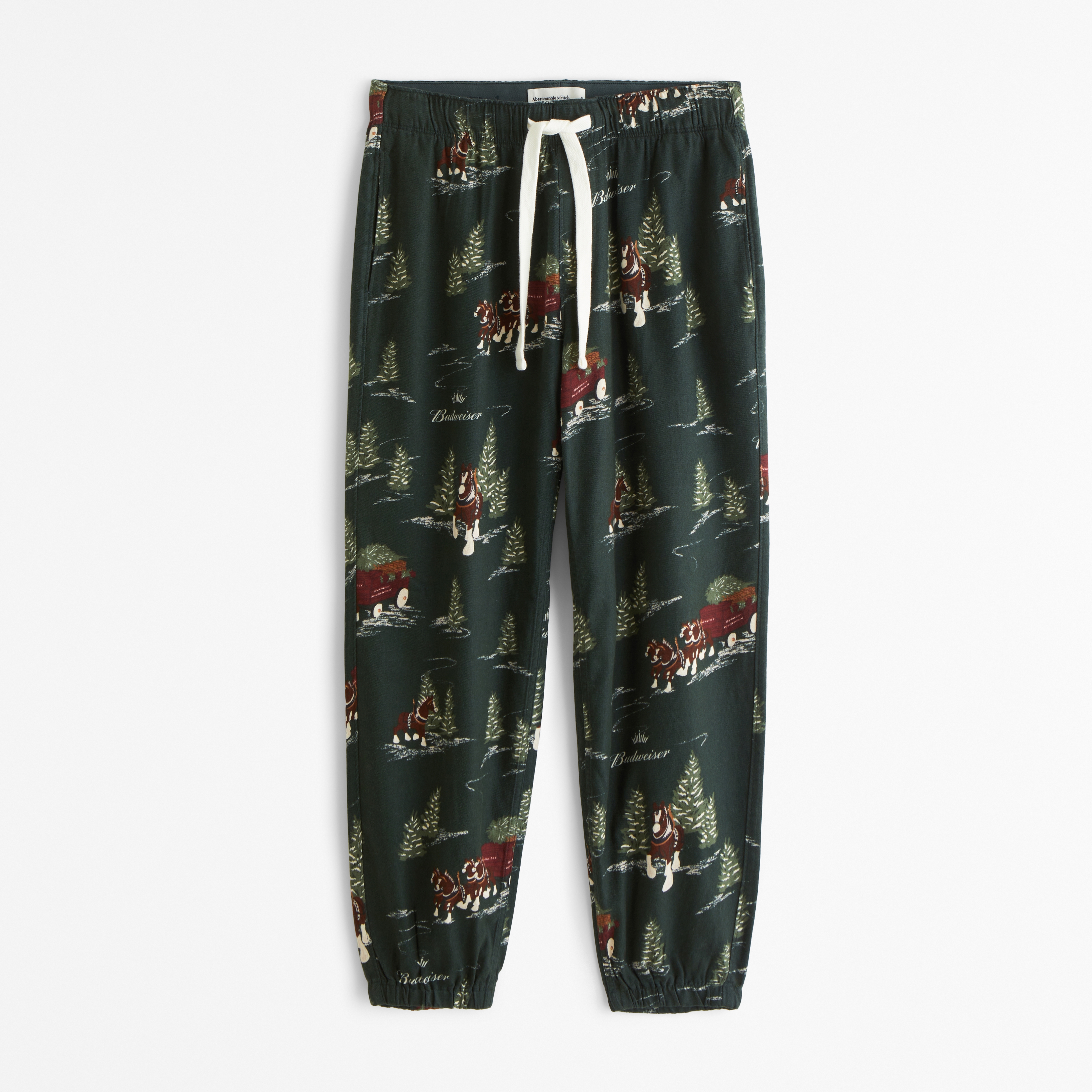 Men s Flannel Sleep Jogger Men s Sleepwear Abercrombie