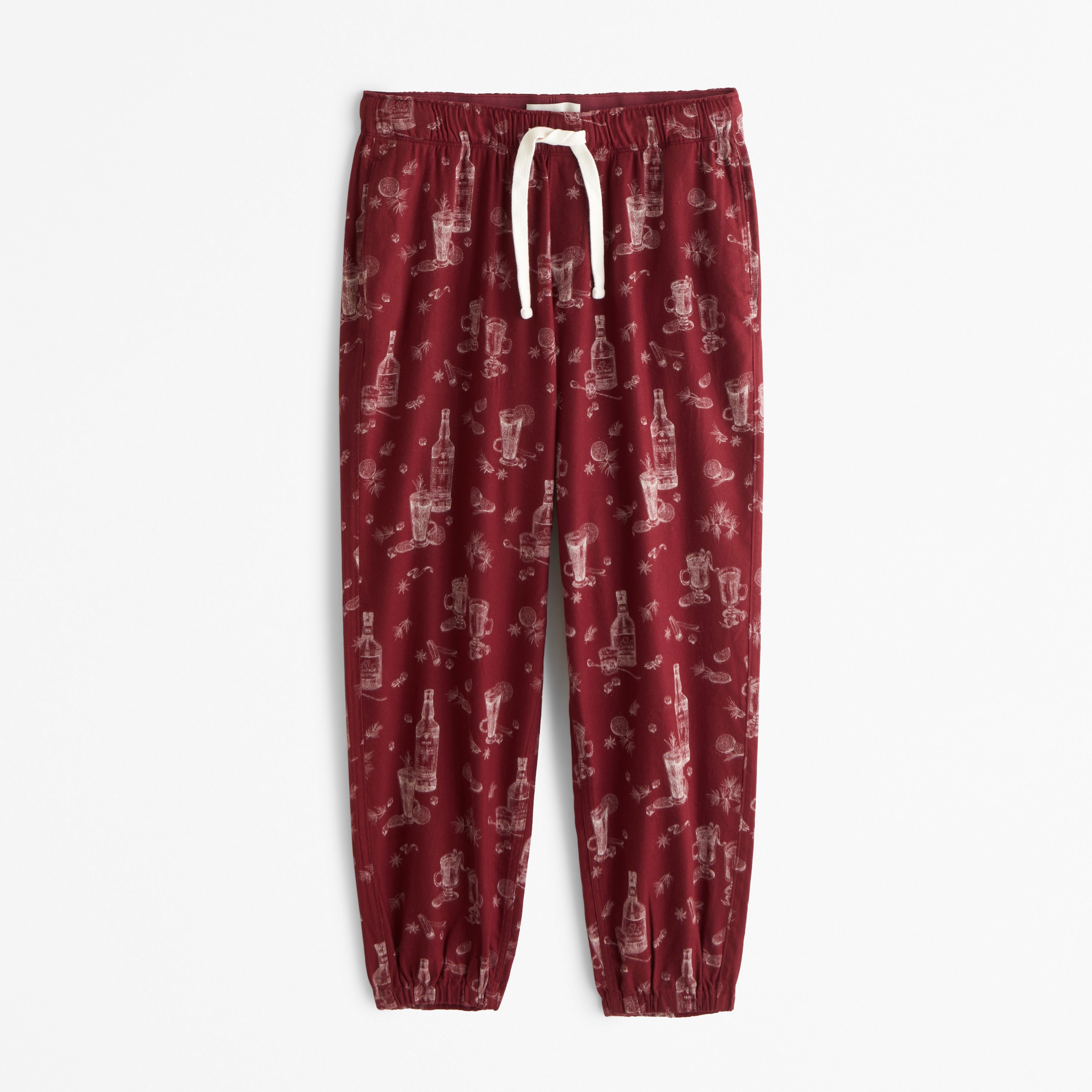 Hollister high rise flannel sleep joggers sale