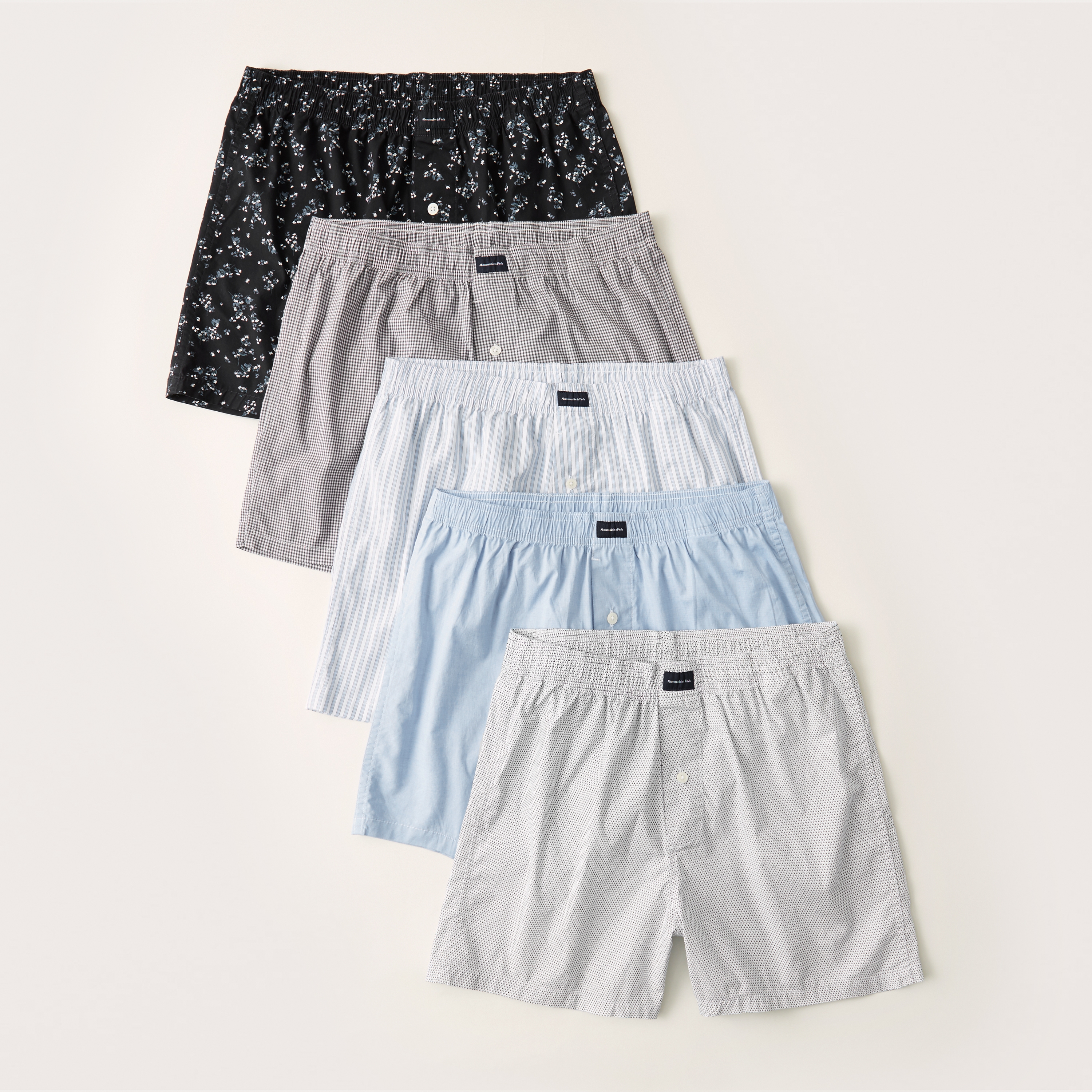 abercrombie woven boxers