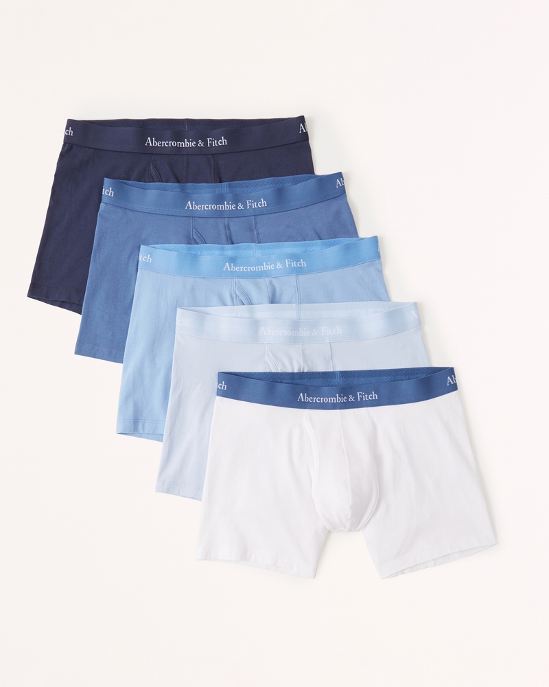 Men's 5-Pack A&F Performance Boxer Briefs, Men's Underwear