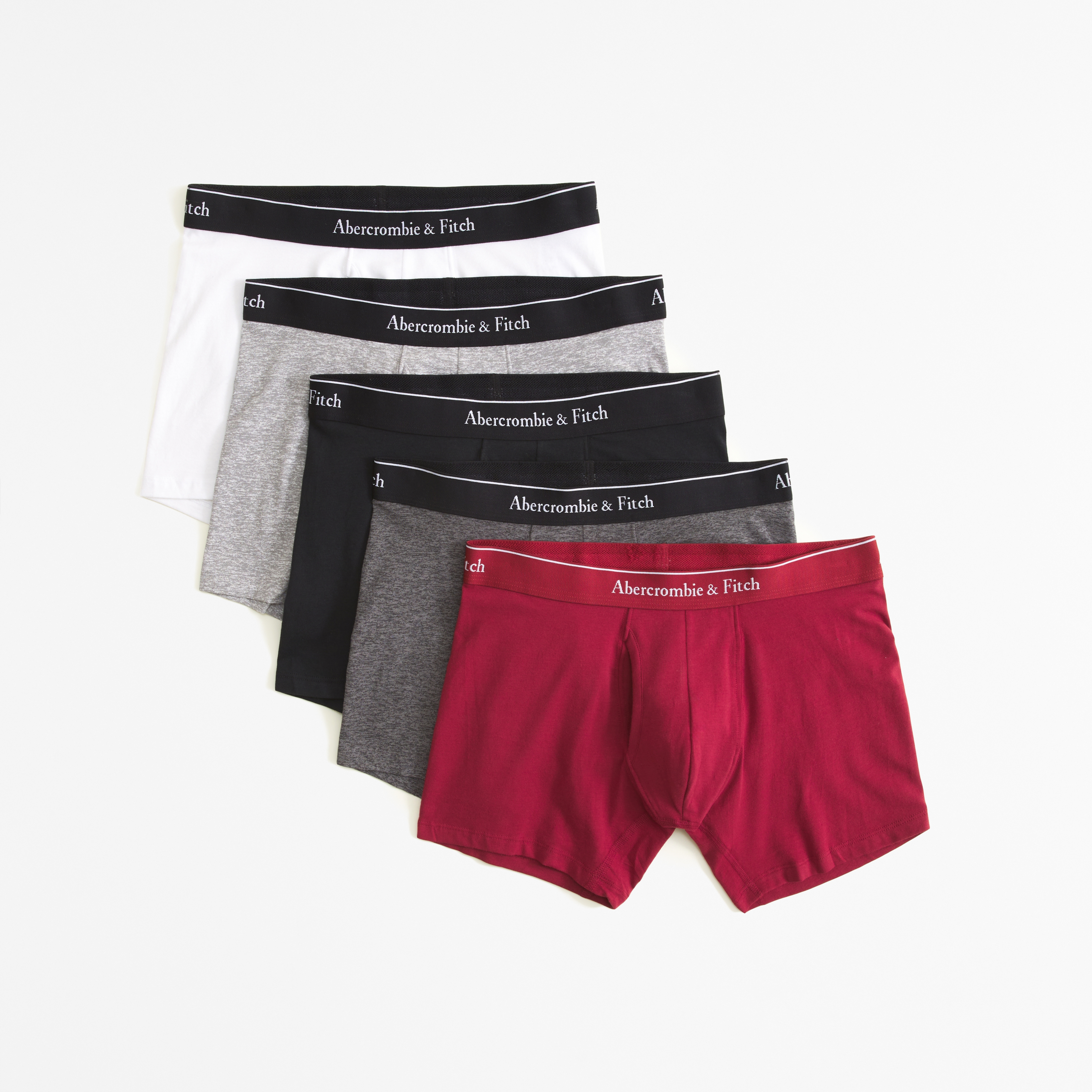 Men s 5 Pack Boxer Briefs Men s Underwear Abercrombie