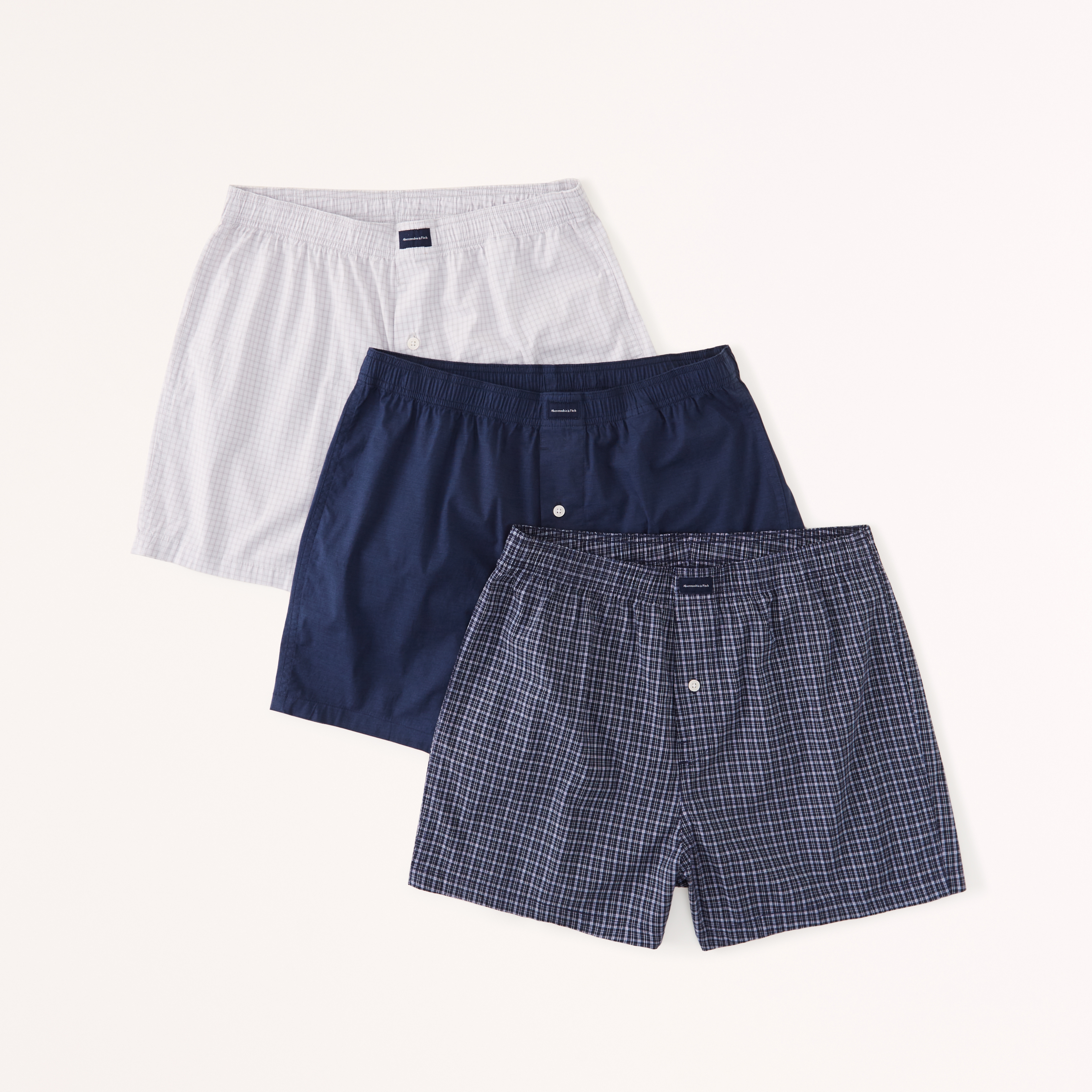 Abercrombie & Fitch Pack Woven Logo Boxers | MainPlace Mall