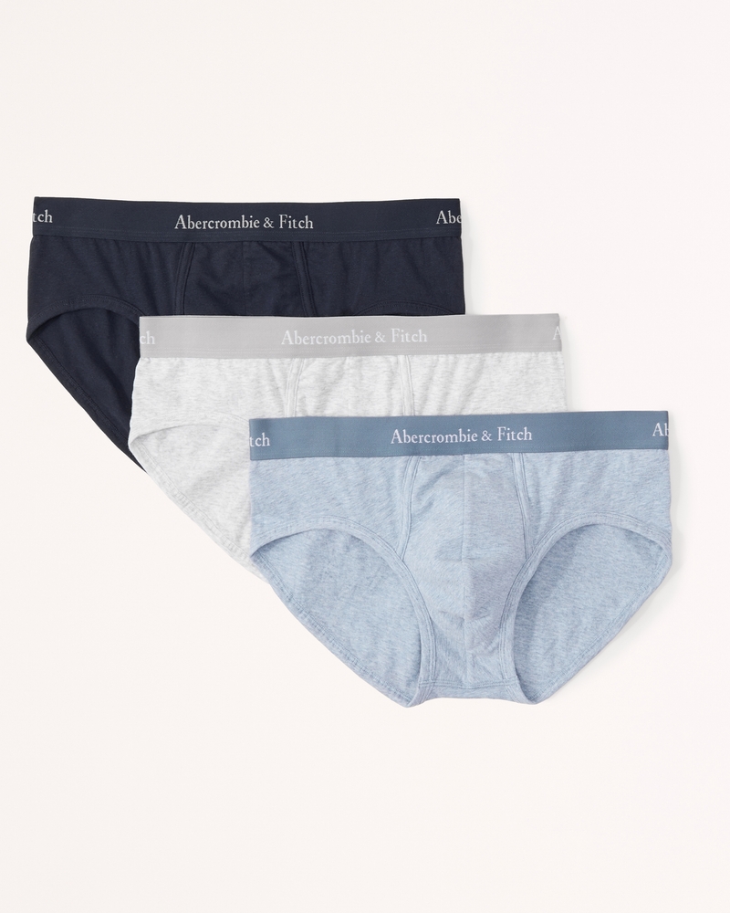 Men's 3-Pack Logo Briefs, Men's Underwear