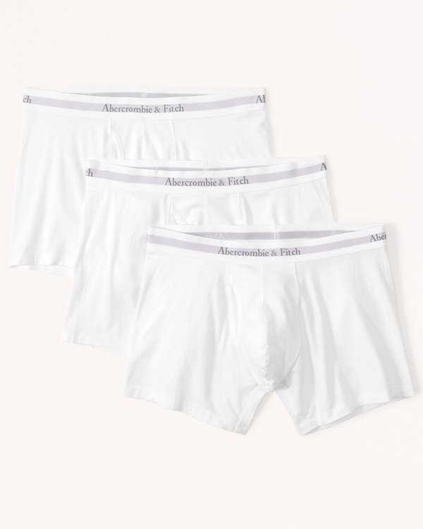 5" 3-Pack Boxer Briefs, White view 1