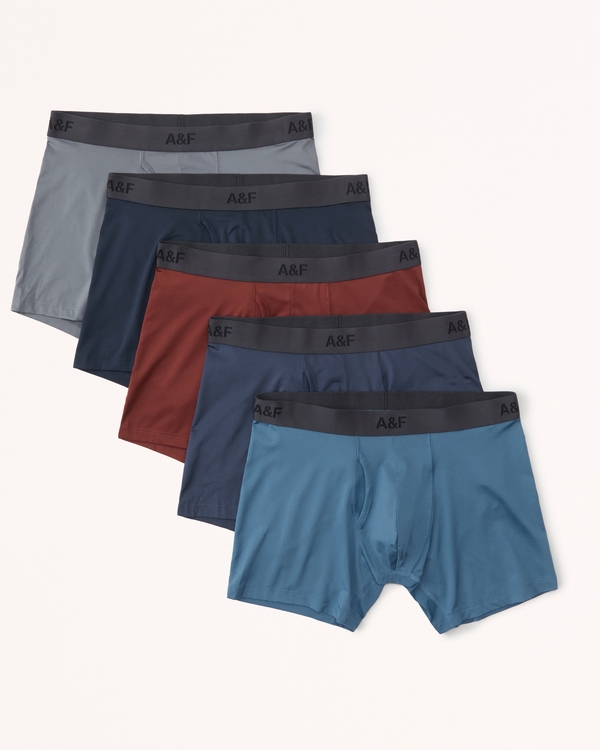 5-Pack A&F Performance Boxer Briefs