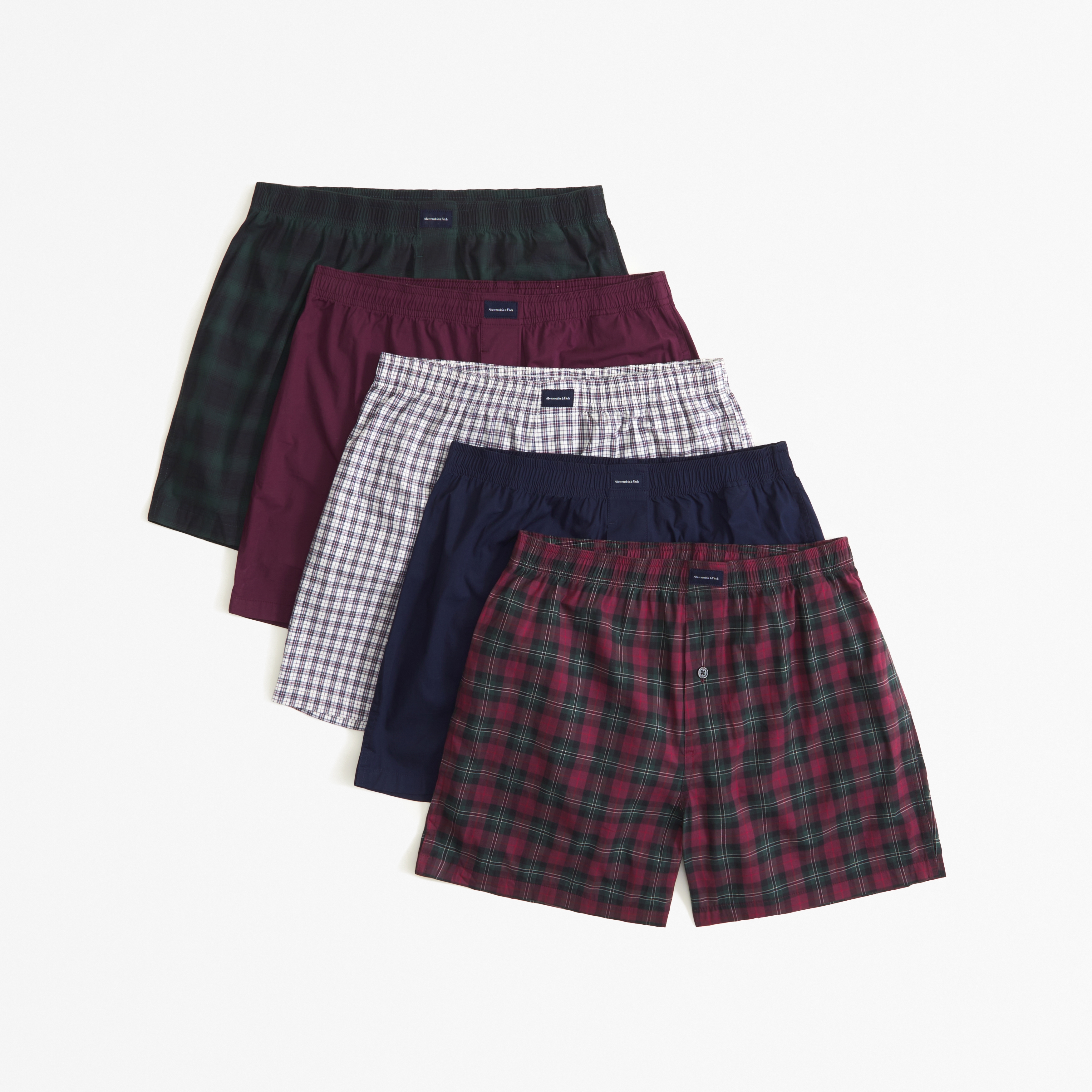 5-Pack Woven Logo Boxers