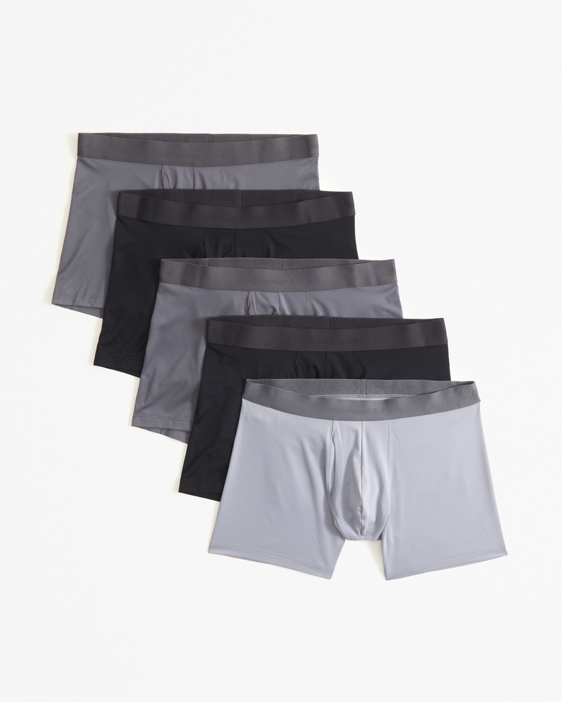 5-Pack A&F Performance Boxer Briefs
