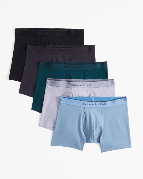 5-Pack Boxer Briefs, Blue Multicolor