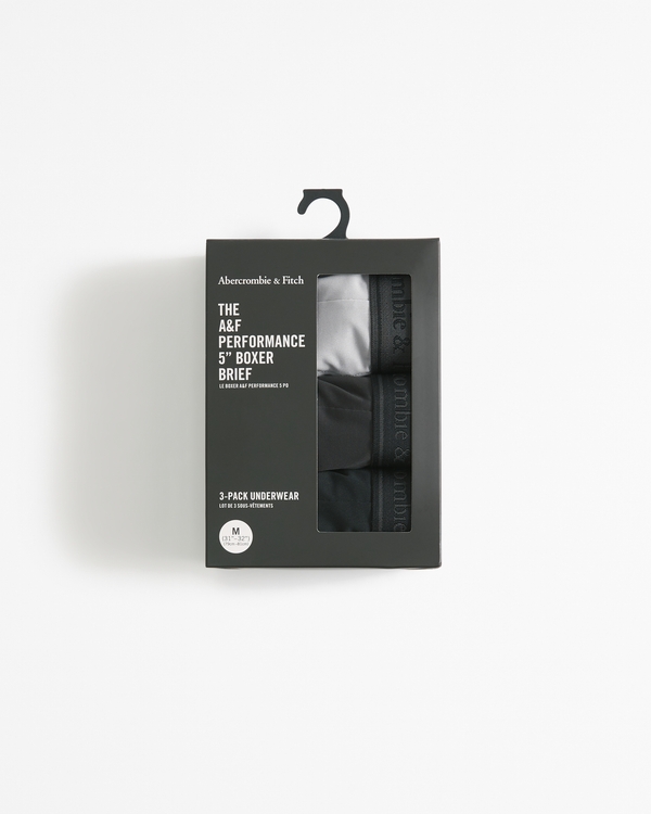 3-Pack A&F Performance Boxer Briefs