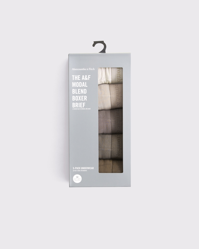 5" 5-Pack Modal Boxer Briefs