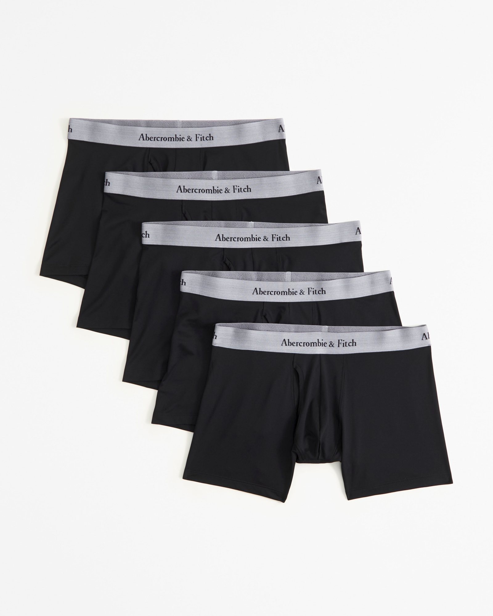 5-Pack A&F Performance Boxer Briefs