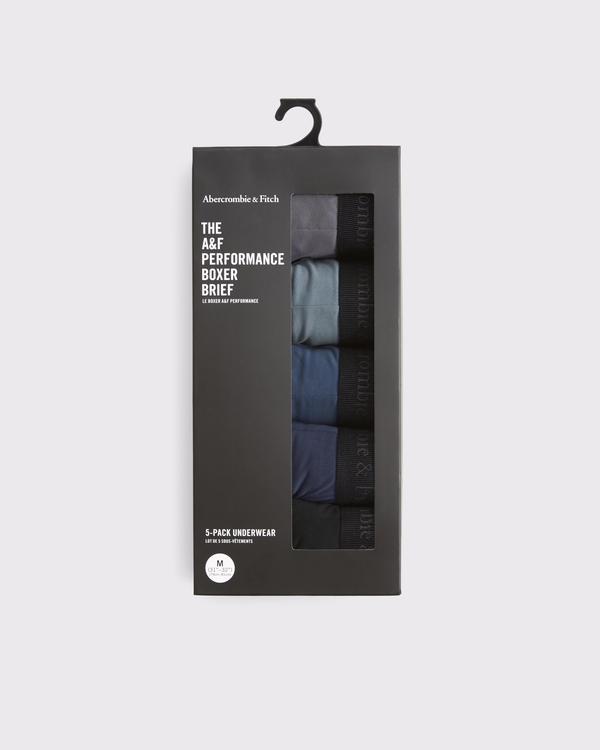 5-Pack A&F Performance Boxer Briefs