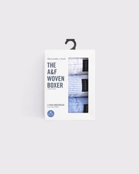 3-Pack Woven Logo Boxers