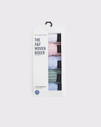 5-Pack Woven Logo Boxers