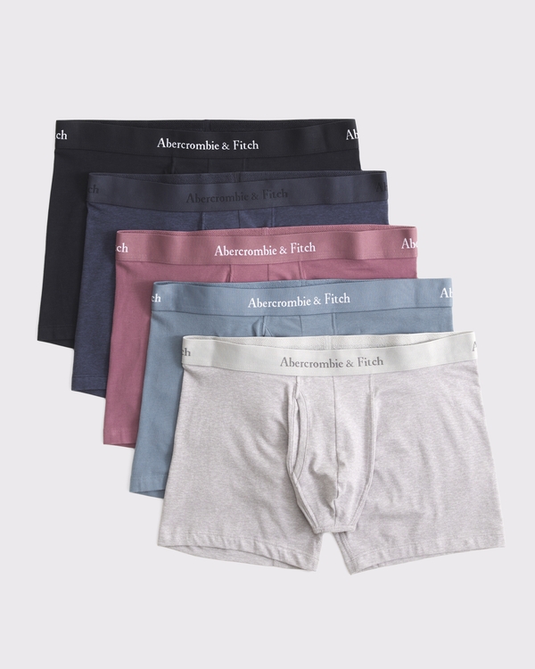 5" 5-Pack Boxer Briefs, Gray Multipack view 1