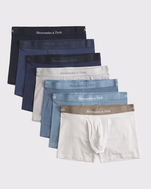 5" 7-Pack Boxer Briefs, Gray Multipack view 1