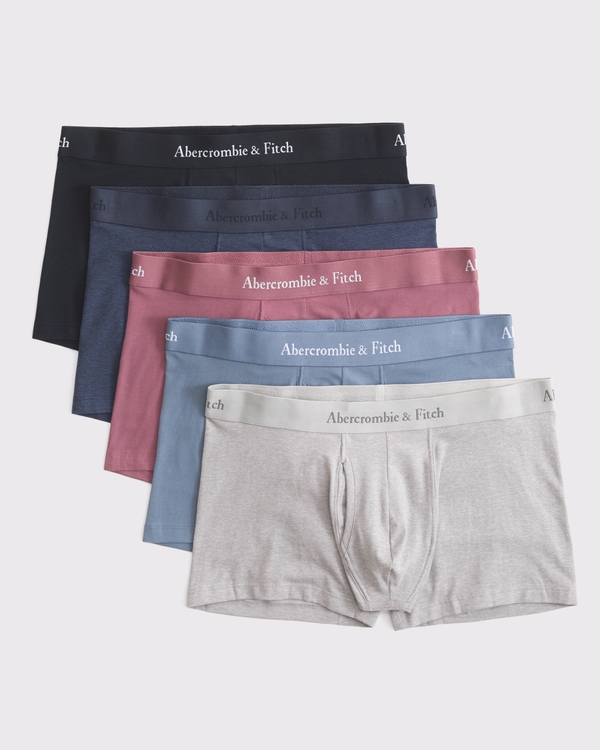 4" 5-Pack Trunks, Gray Multipack view 1
