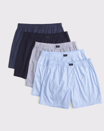 5-Pack Woven Logo Boxers