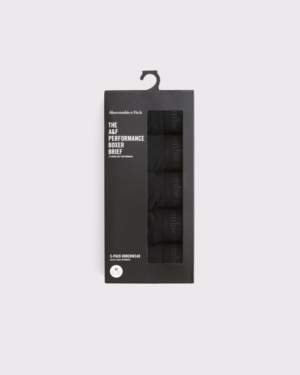 5" 5-Pack A&F Performance Boxer Briefs