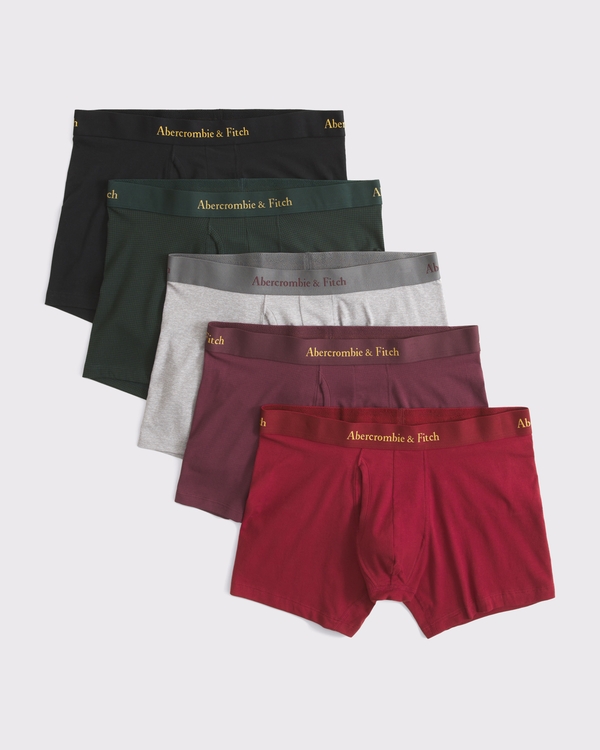 5" 5-Pack Boxer Briefs, Red Multipack view 1