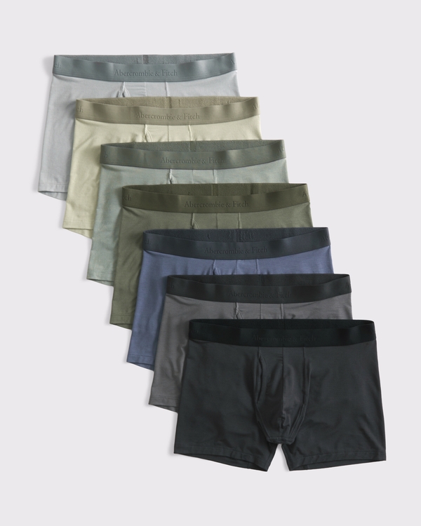 5" 7-Pack Modal Boxer Briefs, Evening Gray Multicolor view 1