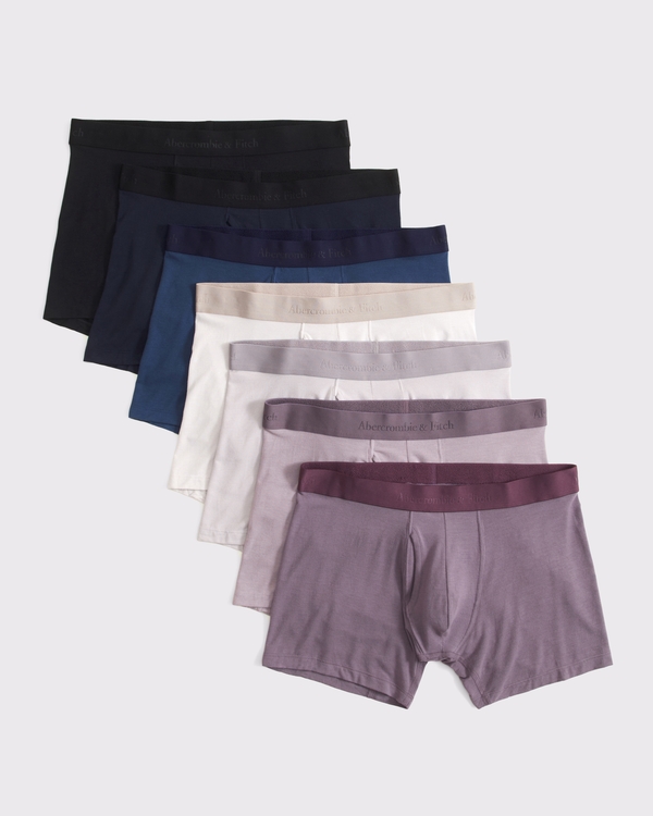5" 7-Pack Boxer Briefs, Mauve Multipack view 1