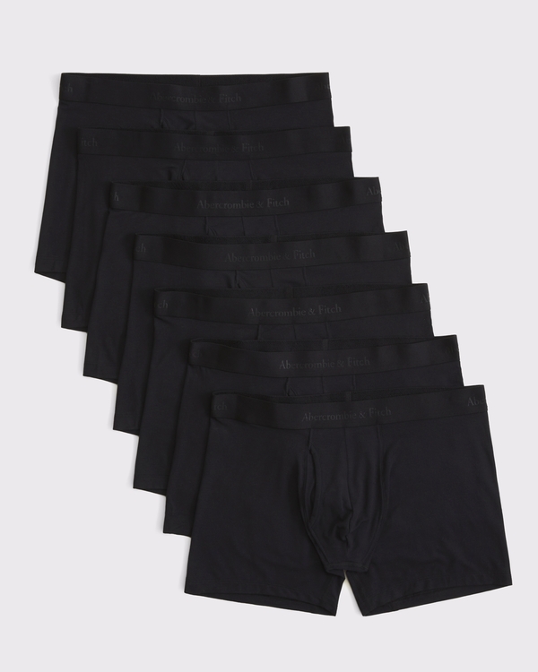 5" 7-Pack Boxer Briefs, Black view 1