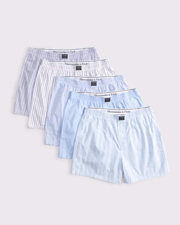 5-Pack Woven Logo Boxers