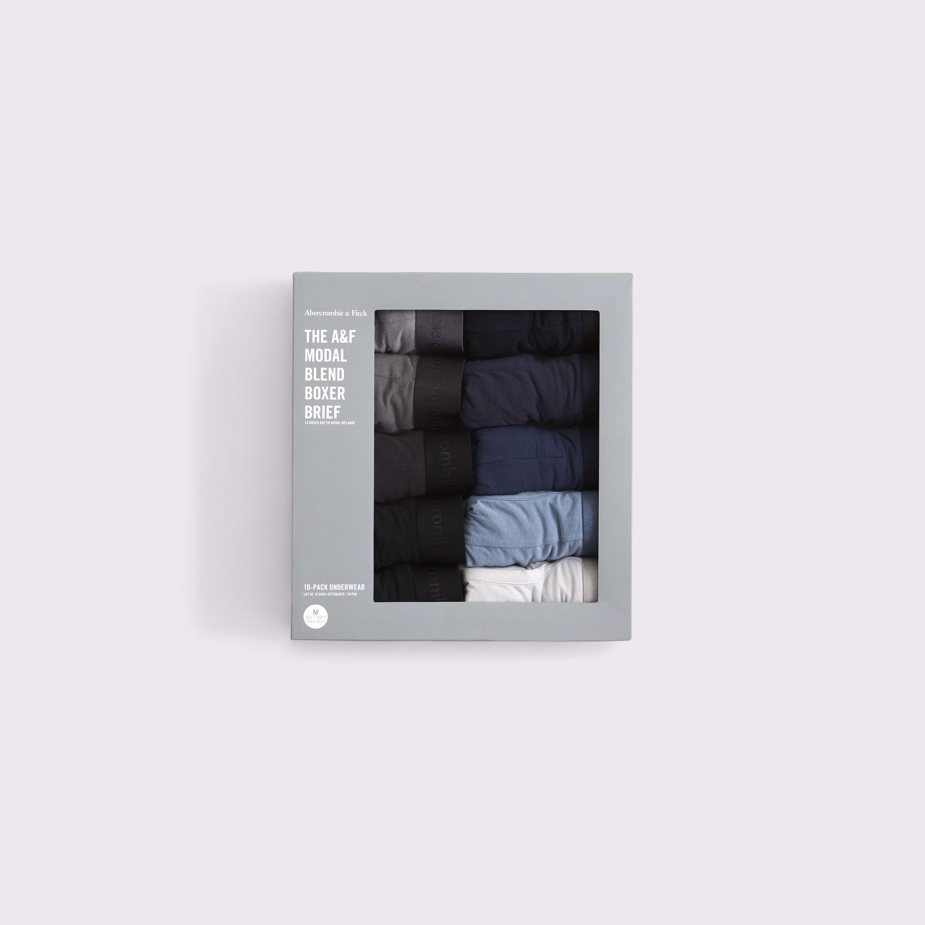 Трусы-боксеры Blend для мужчин, модал, 10 шт. — Abercrombie & Fitch — фото 2
