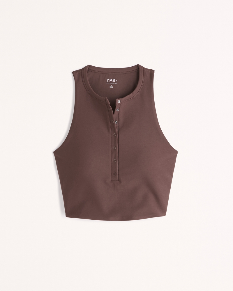 YPB sculptLUX Henley Slim Tank