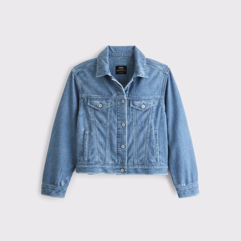 Женские куртки Abercrombie & Fitch YPB On The Go Travel Terry Trucker Jacket