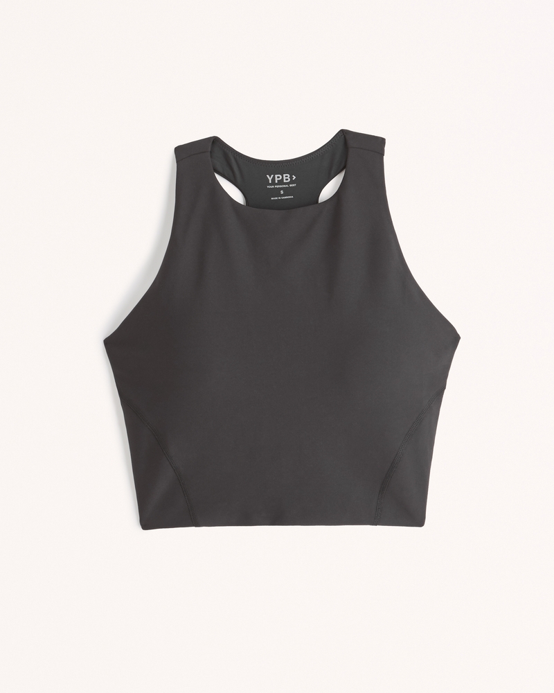 Women's YPB sculptLUX High-Neck Open Back Slim Tank | Women's Active ...