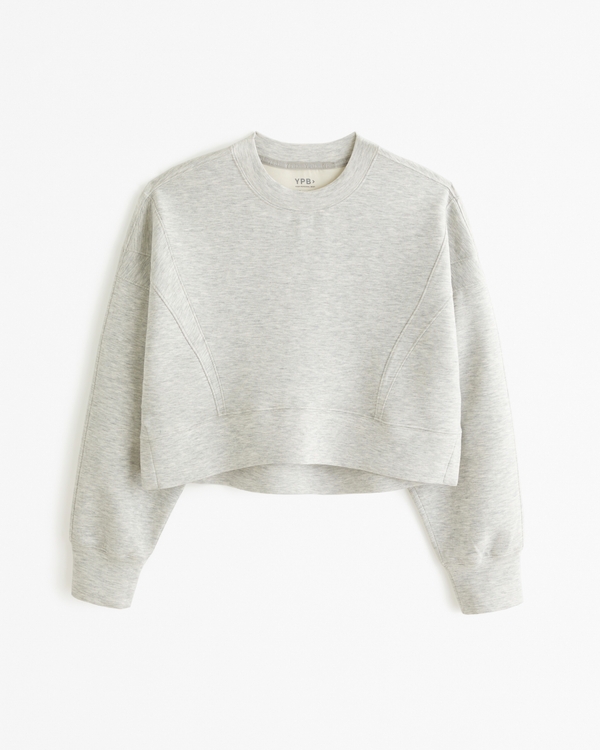 YPB neoKNIT Mini Crew, Heather Grey