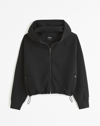 BORN PRIMITIVE Hoodie Womens Medium Jacket Sweatshirt Black Full Zip Hooded