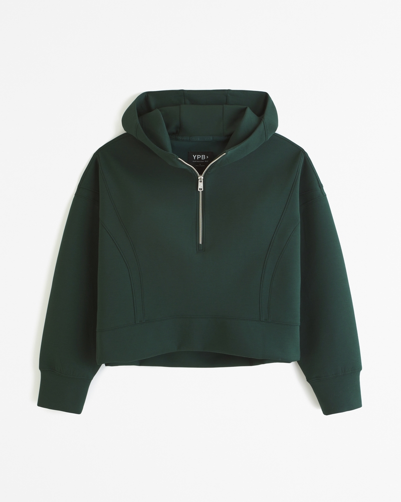 Women's YPB neoKNIT Half-Zip Hoodie | Women's Tops | Abercrombie.com