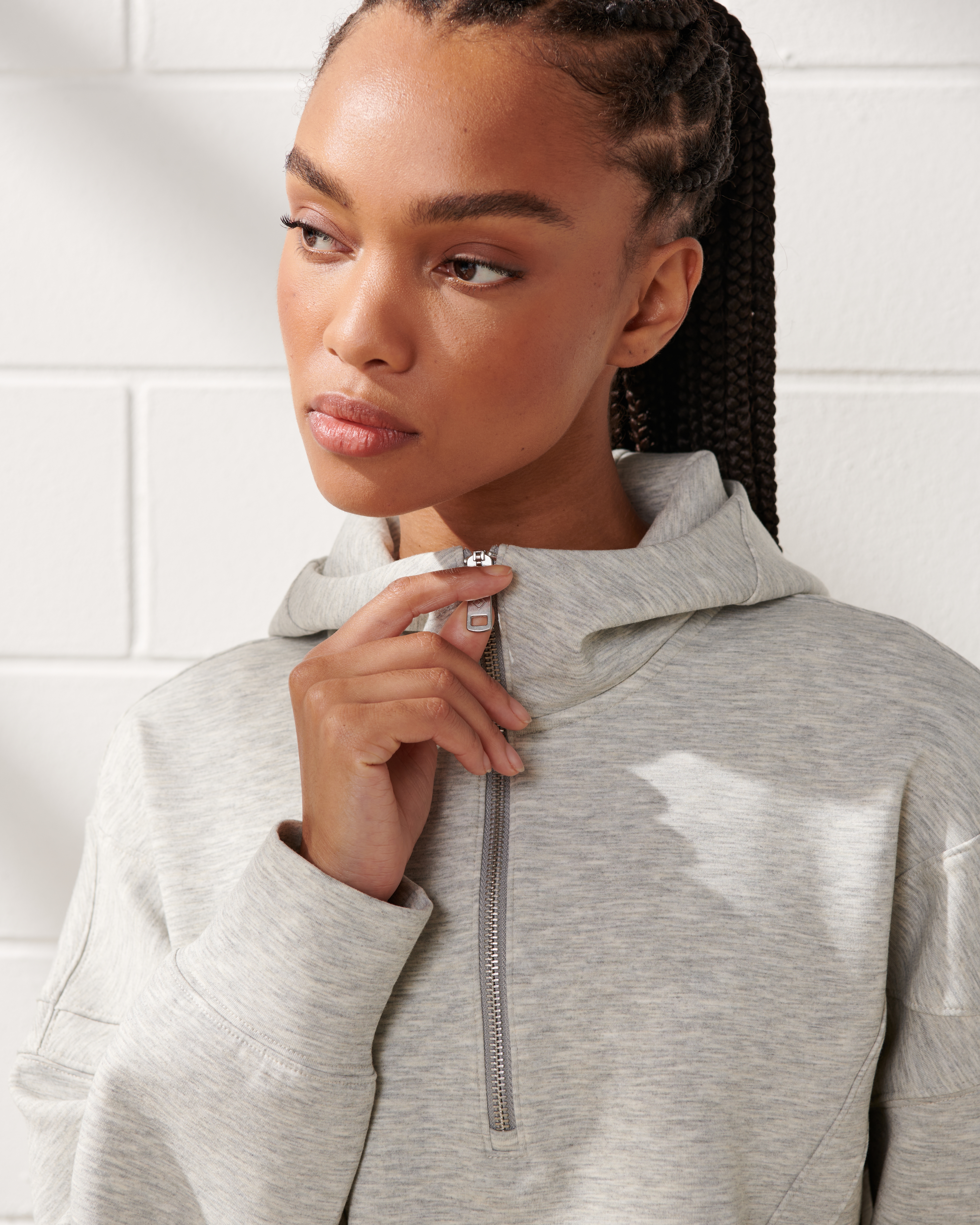 Women's YPB neoKNIT Half-Zip Hoodie | Women's Clearance 