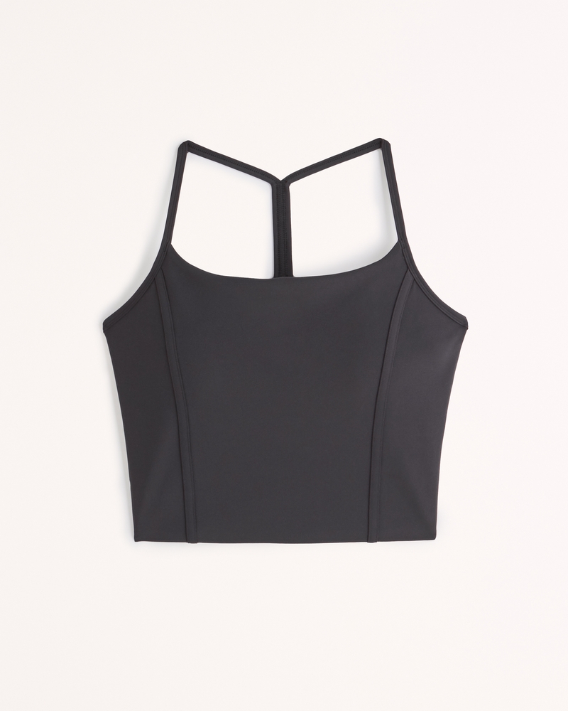 NioBe Clothing Women's Seamless Solid Basic Cami Long Tank Top  (Small-Medium, Black) at  Women's Clothing store