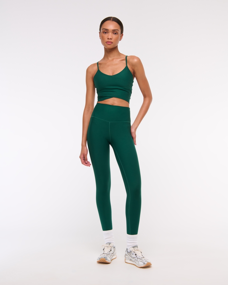 YPB sculptLUX Wrap-Front Cami Slim Tank