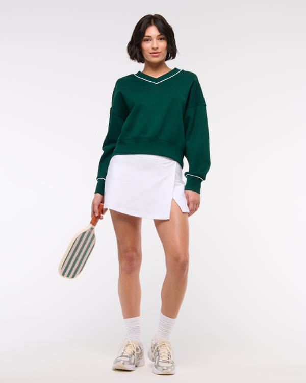 YPB neoKNIT V-Neck, Emerald view 2