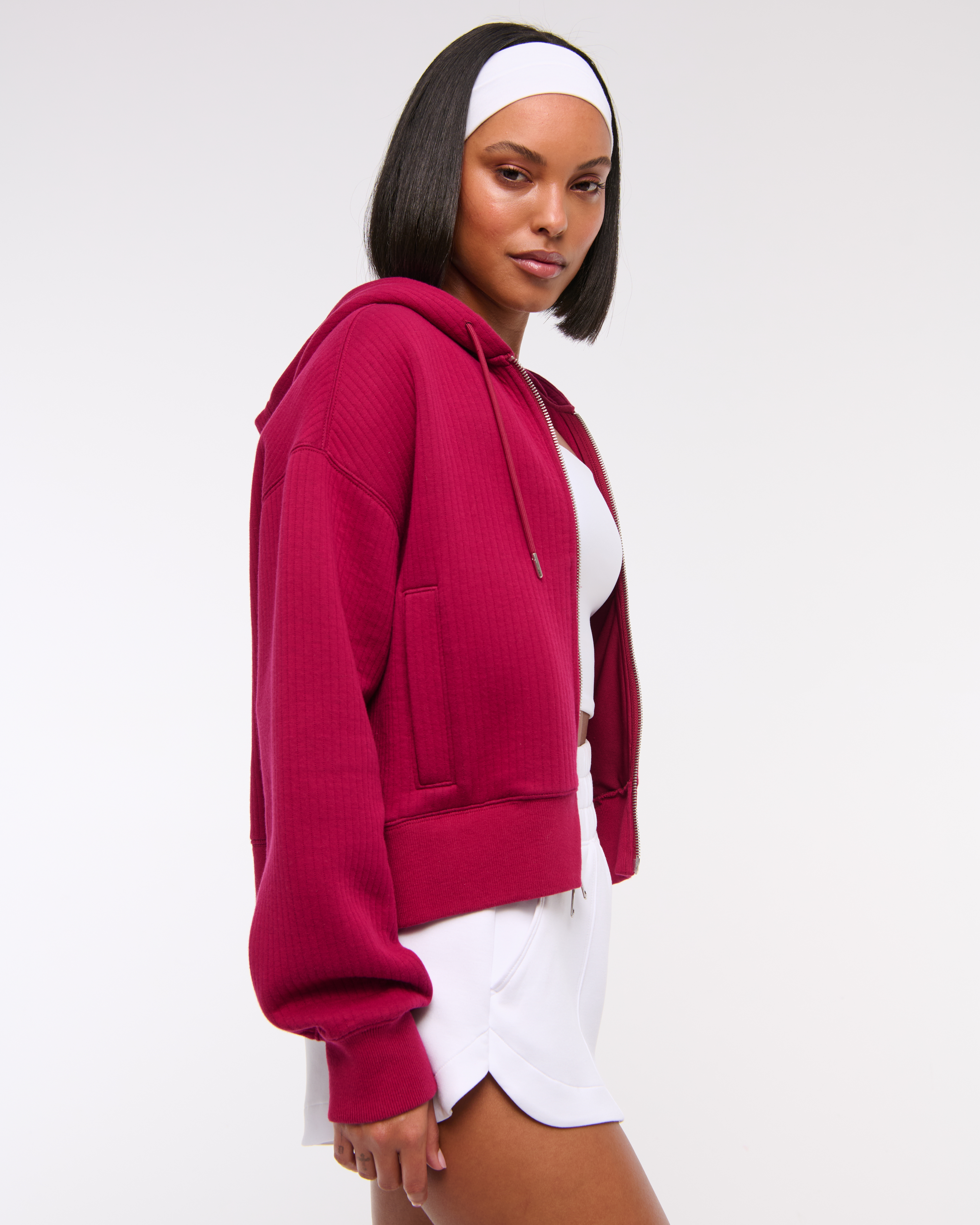 Women's YPB Active Rib Full-Zip | Women's Clearance